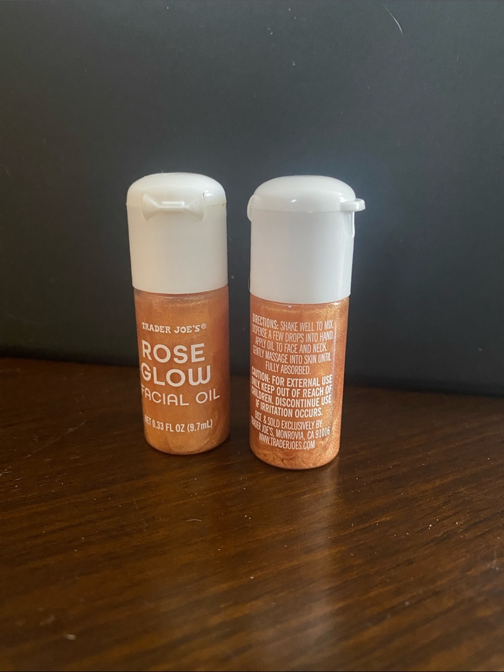 Two! Rose Glow Facial Oil - Shimmering Rose